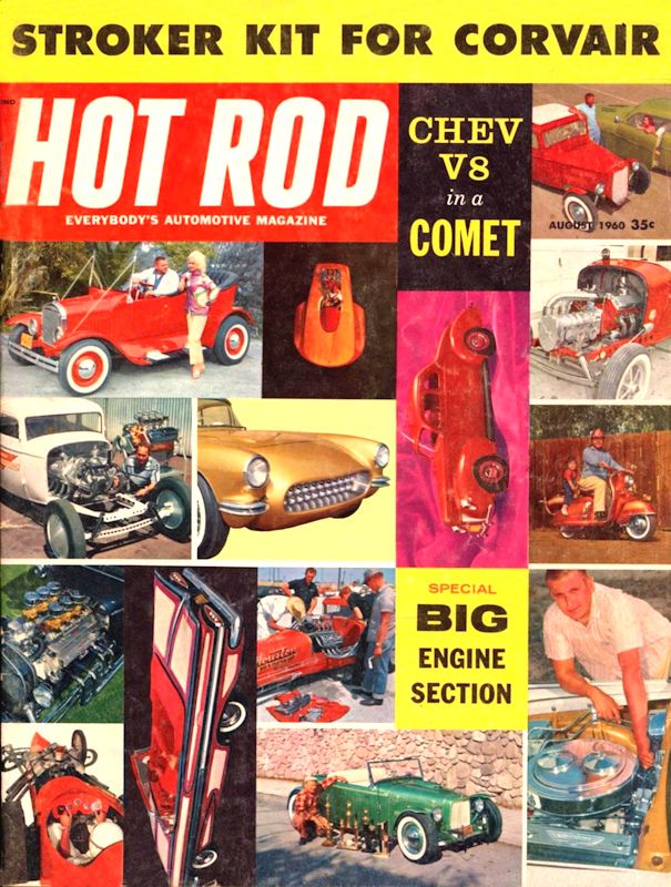 Hot Rod Aug August 1960 