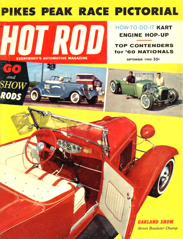 Hot Rod Sept September 1960