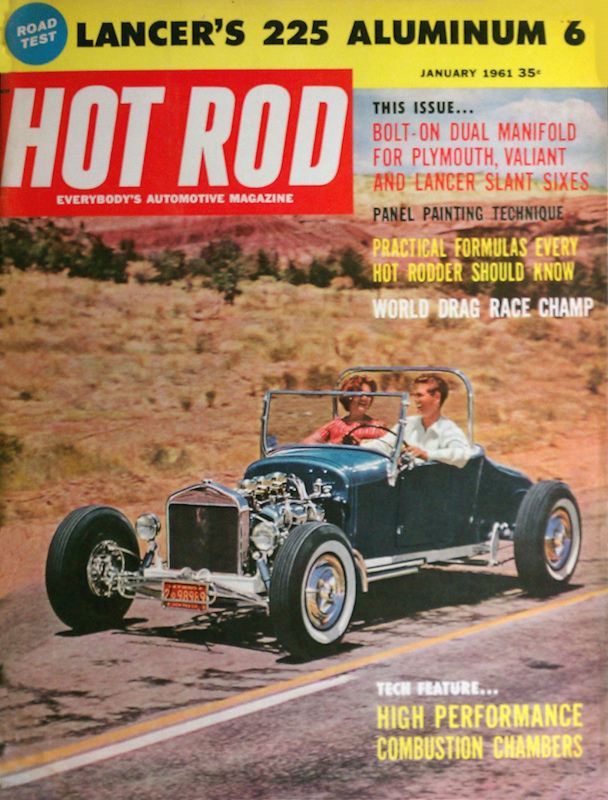 Hot Rod Jan January 1961 