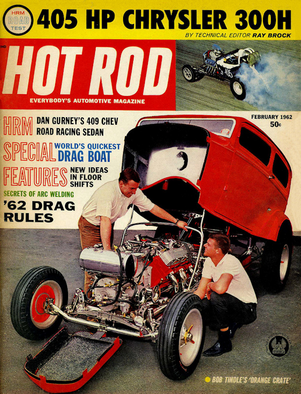 Hot Rod Feb February 1962 