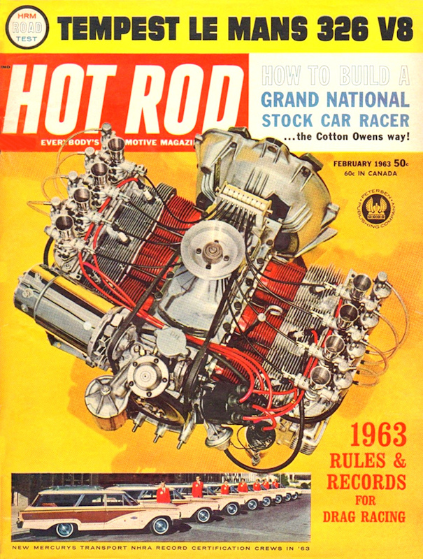 Hot Rod Feb February 1963 