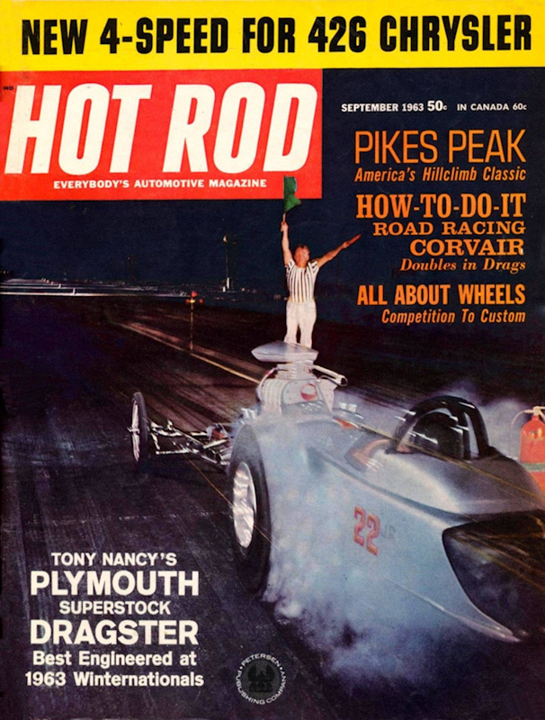 Hot Rod Sept September 1963