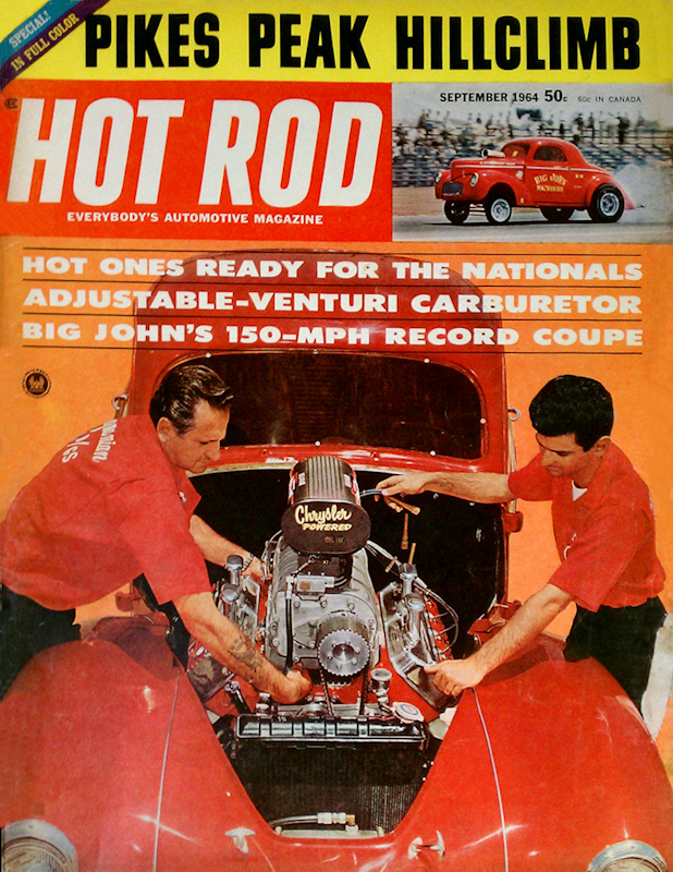 Hot Rod Sept September 1964