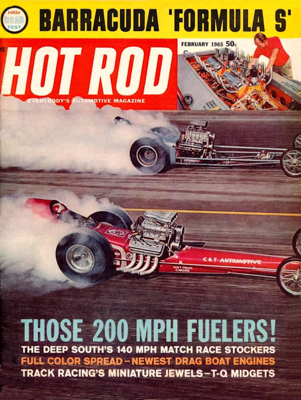 Hot Rod Feb February 1965 