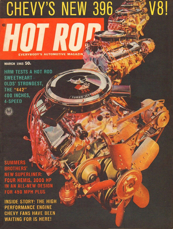 Hot Rod Mar March 1965 