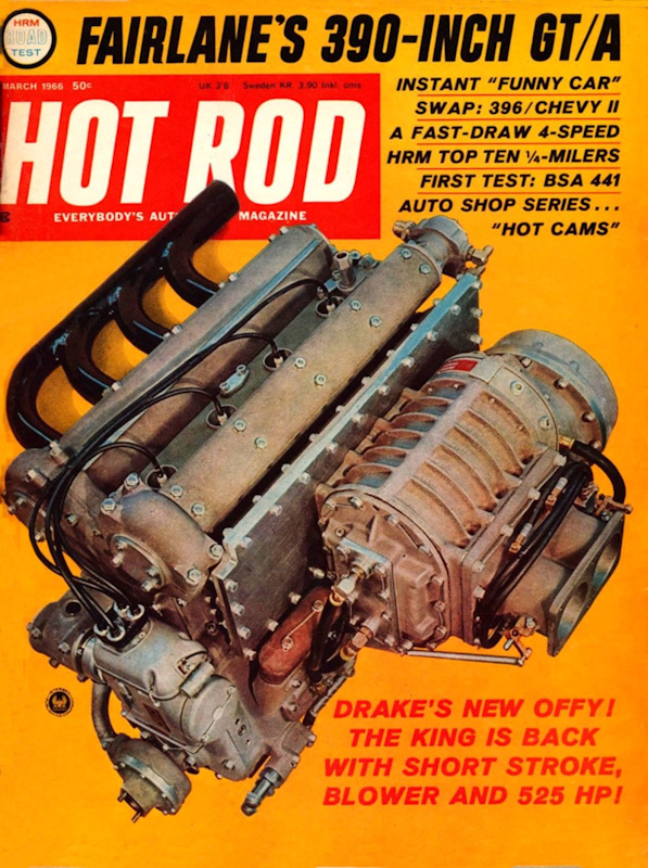 Hot Rod Mar March 1966 