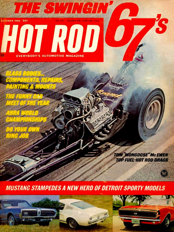 Hot Rod Oct October 1966 