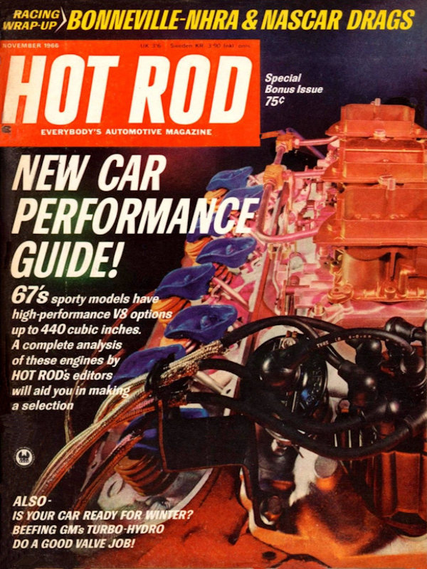 Hot Rod Nov November 1966 
