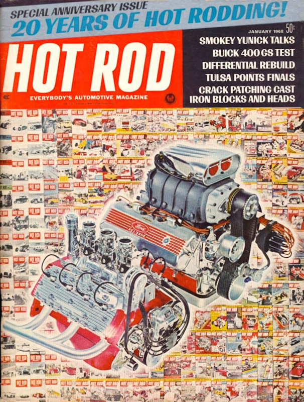 Hot Rod Jan January 1968 
