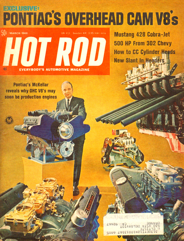 Hot Rod Mar March 1968 