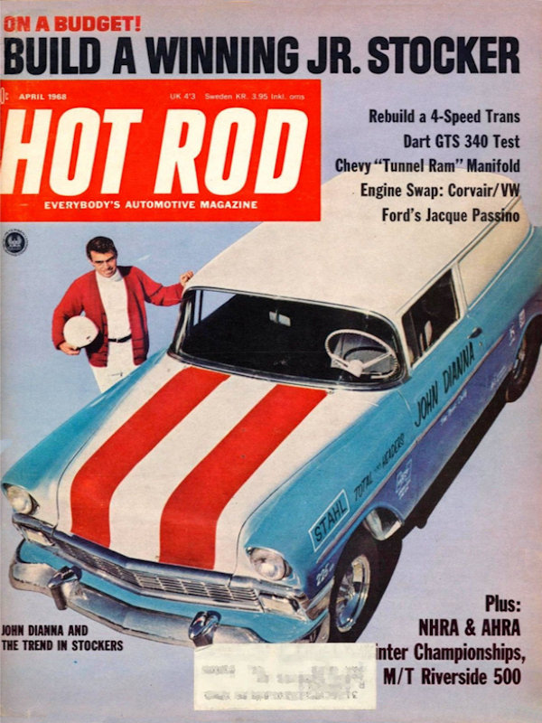 Hot Rod Apr April 1968 