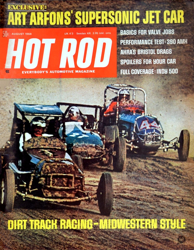 Hot Rod Aug August 1968 