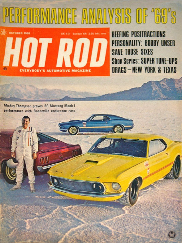 Hot Rod Oct October 1968 