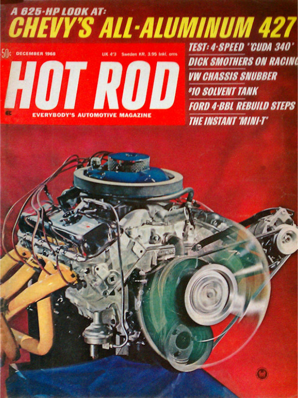 Hot Rod Dec December 1968 