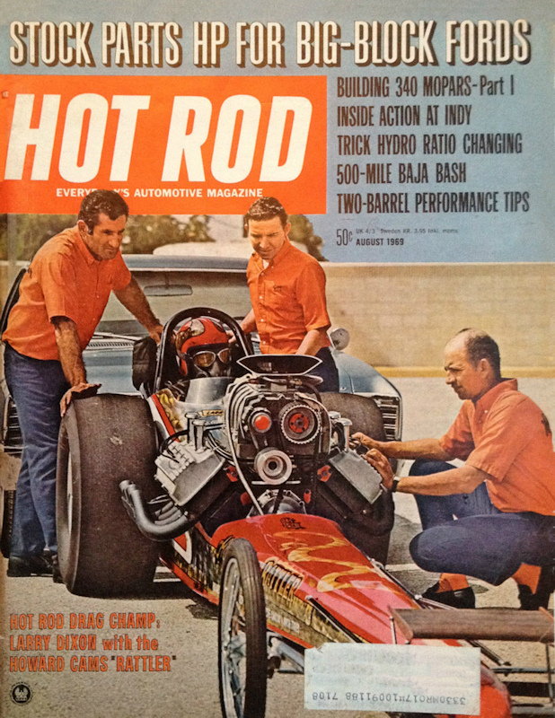 Hot Rod Aug August 1969 