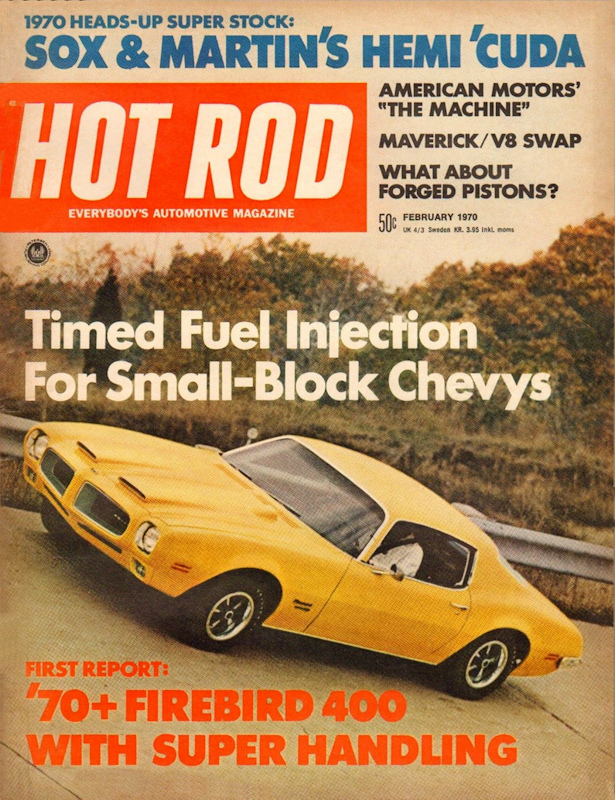 Hot Rod Feb February 1970 