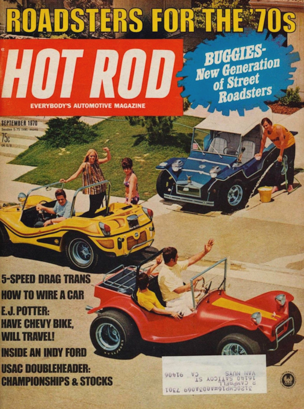 Hot Rod Sept September 1970