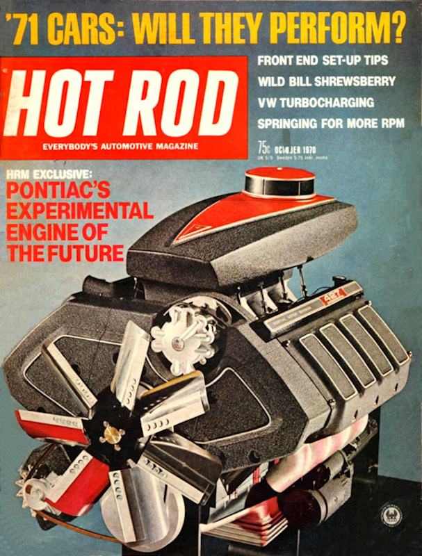 Hot Rod Oct October 1970 