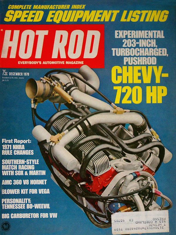 Hot Rod Dec December 1970 