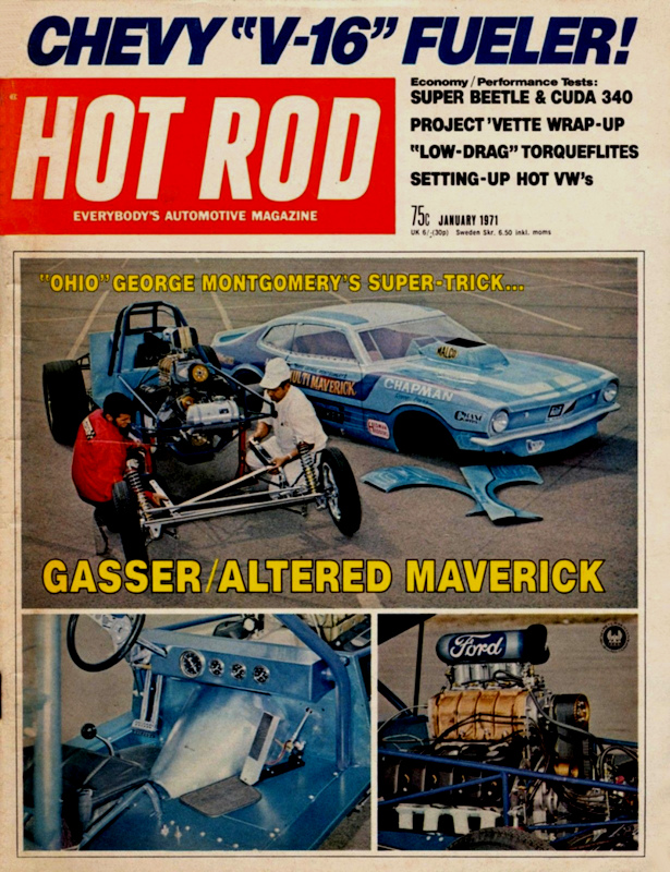 Hot Rod Jan January 1971 