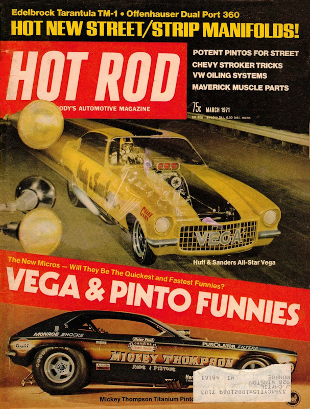 Hot Rod Mar March 1971 