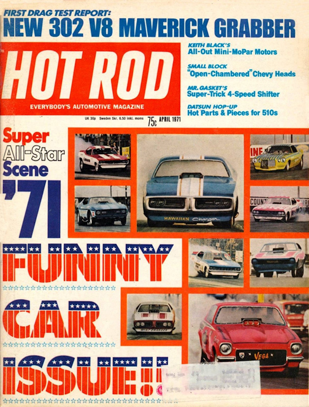 Hot Rod Apr April 1971 