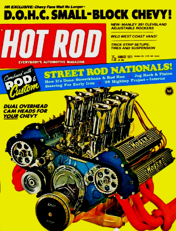 Hot Rod Aug August 1971 