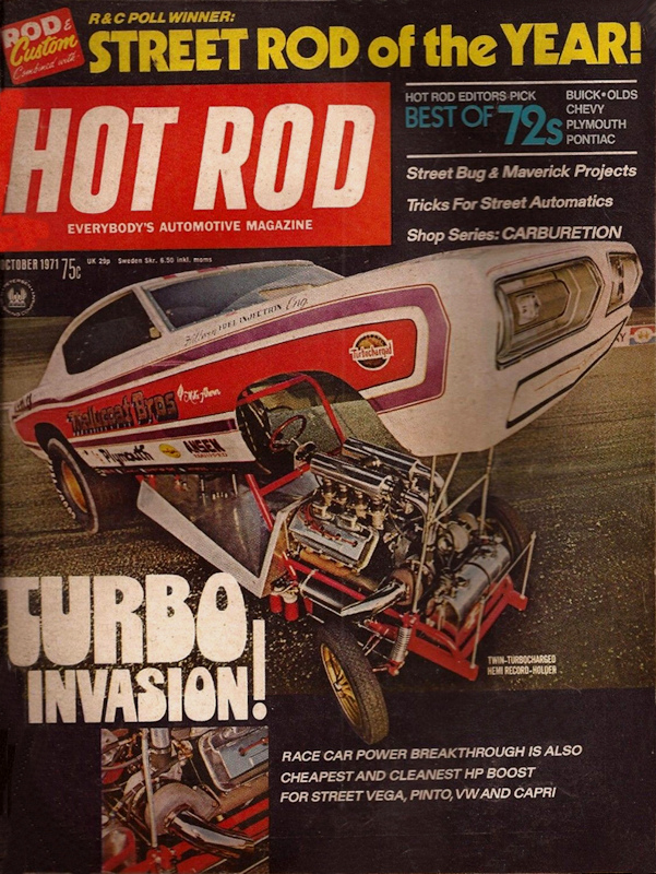 Hot Rod Oct October 1971 