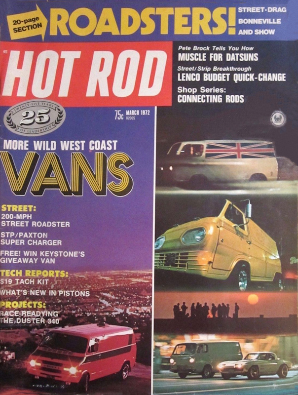 Hot Rod Mar March 1972 