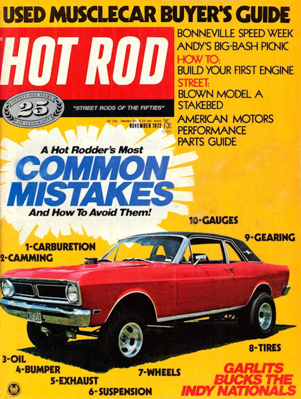 Hot Rod Nov November 1972 