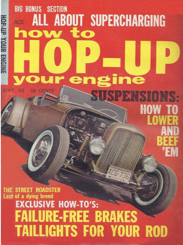 How To Hop Up Sept September  1962 