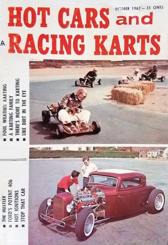 Hot Cars and Racing Karts Oct October 1962