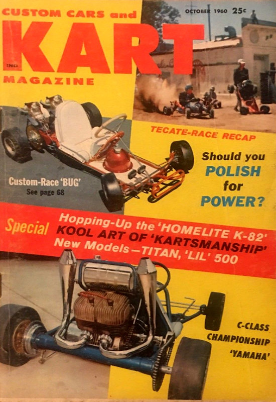 Custom Cars and Kart Oct October 1960 