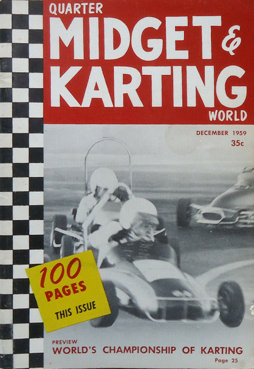 Quarter Midget and Karting World December 1959 