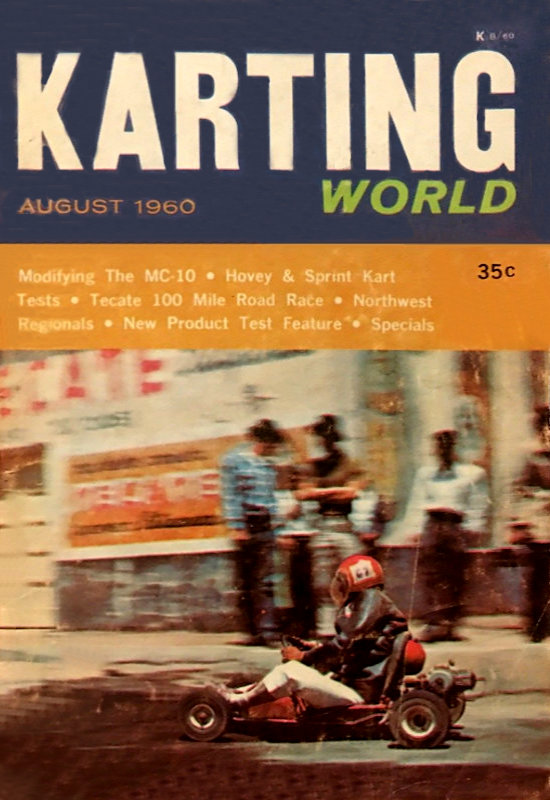 Karting World August 1960 