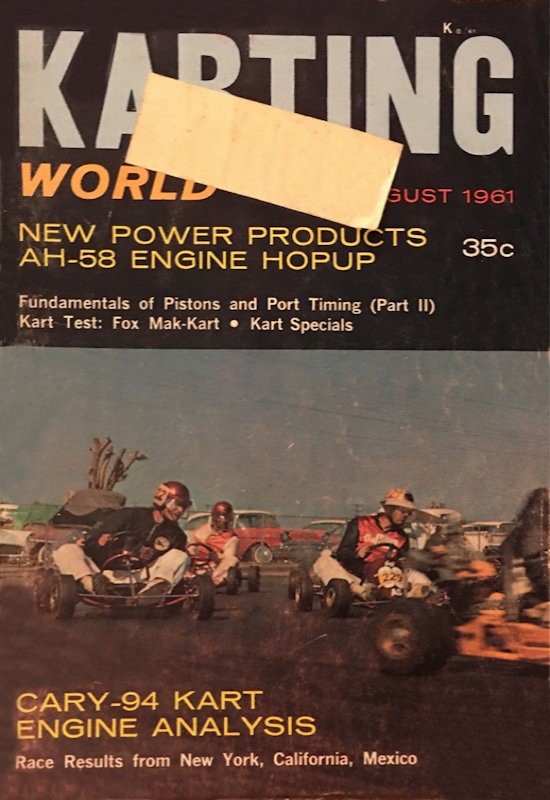 Karting World August 1961 