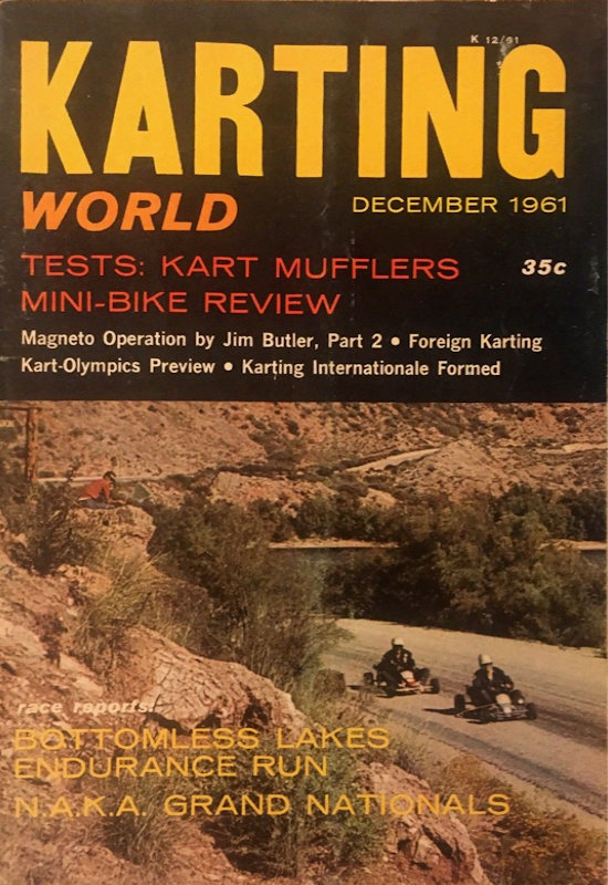 Karting World December 1961 