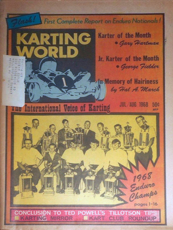 Karting World July August 1968 