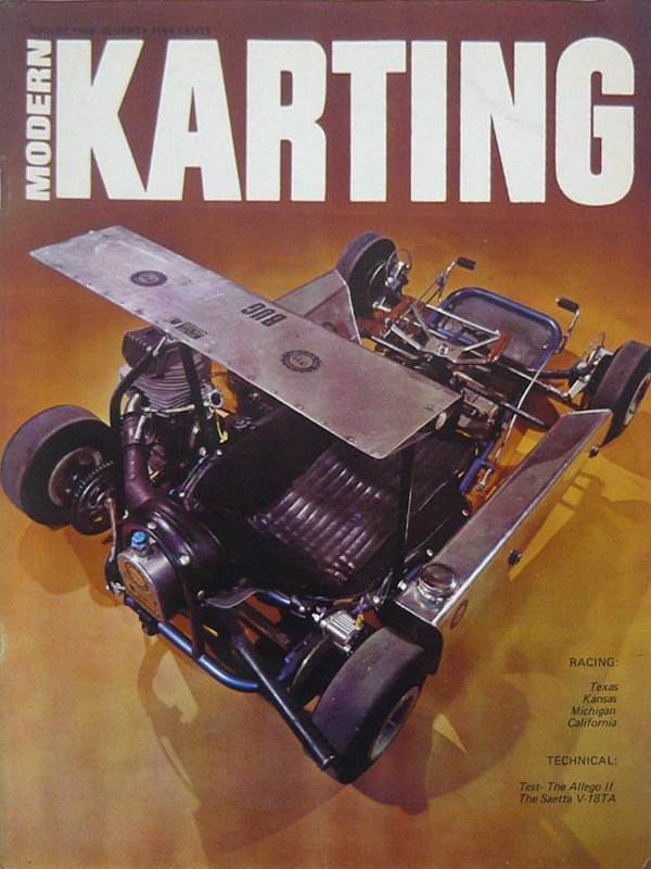 Modern Karting Aug August 1969 