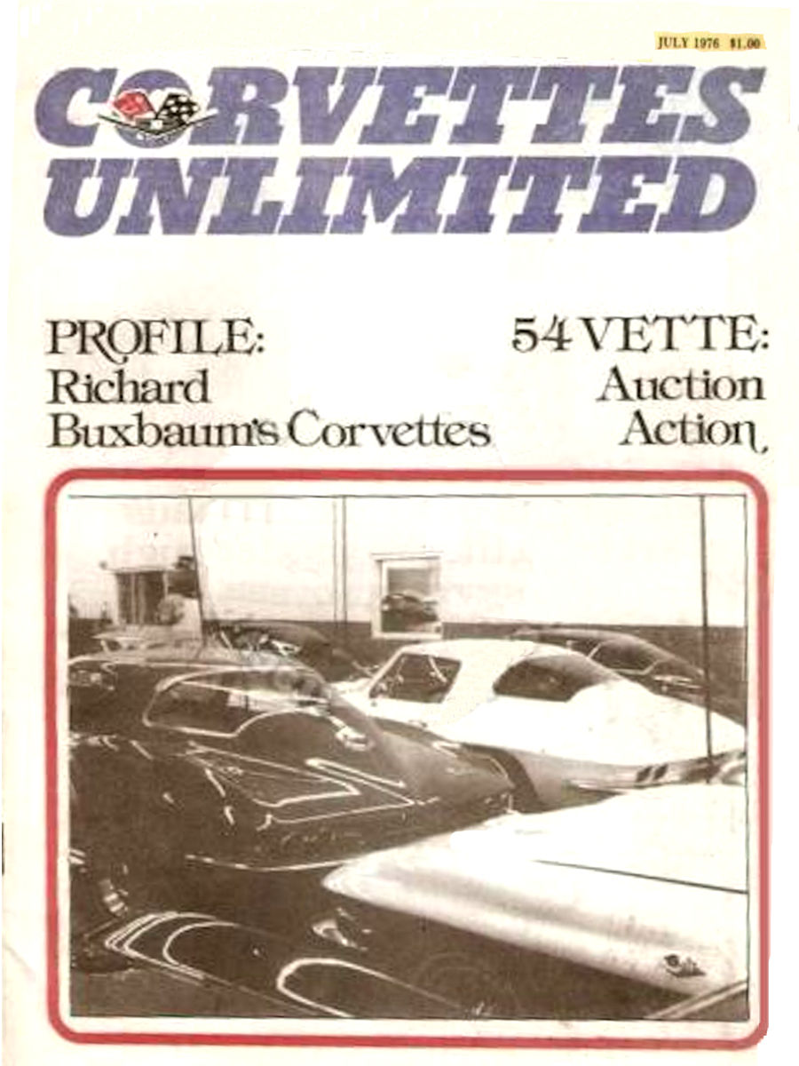 Corvettes Unlimited July 1976