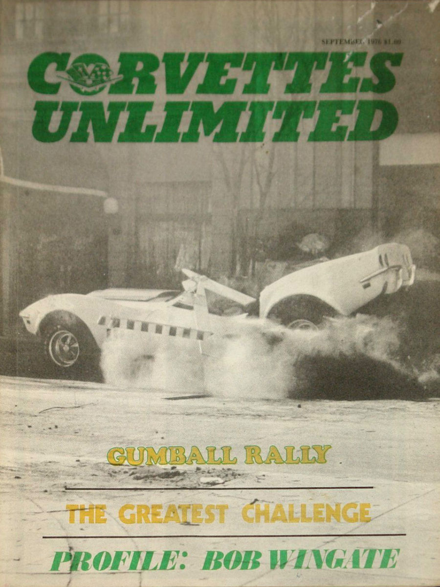 Corvettes Unlimited Sept September 1976
