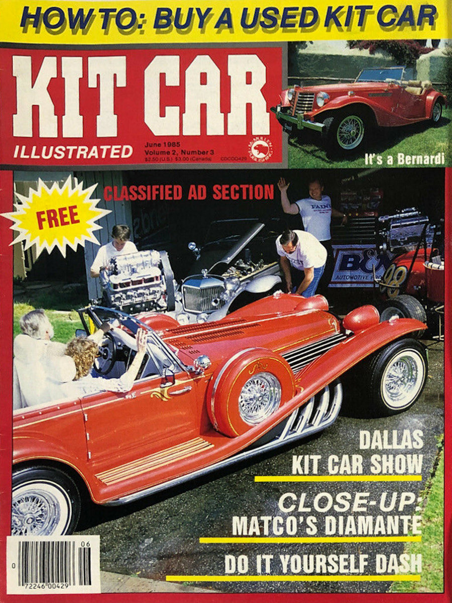 Kit Car Illustrated Jun June 1985 