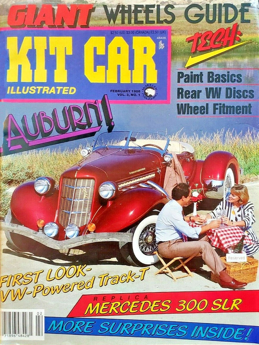 Kit Car Illustrated Feb February 1986 