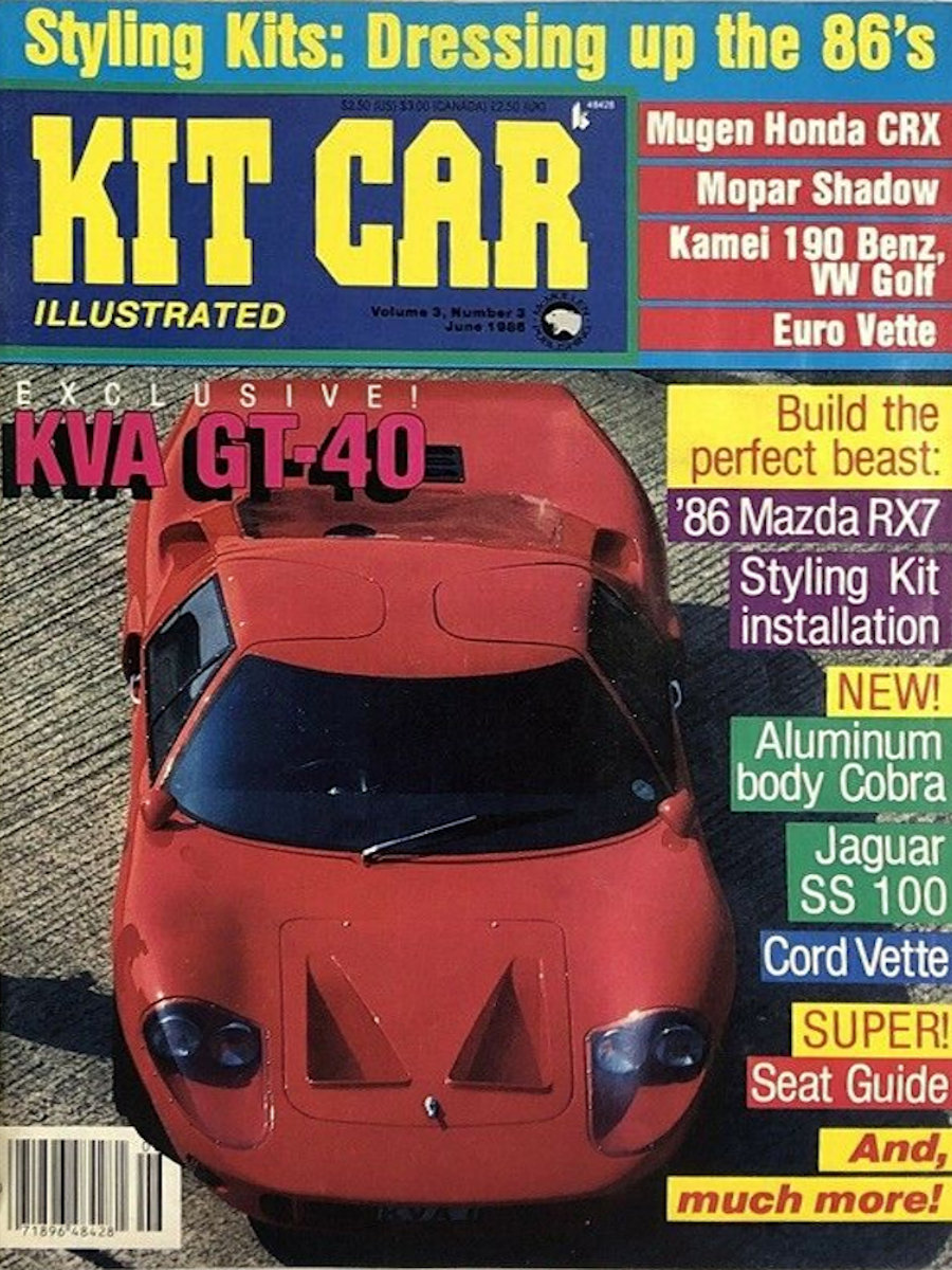 Kit Car Illustrated Jun June 1986 