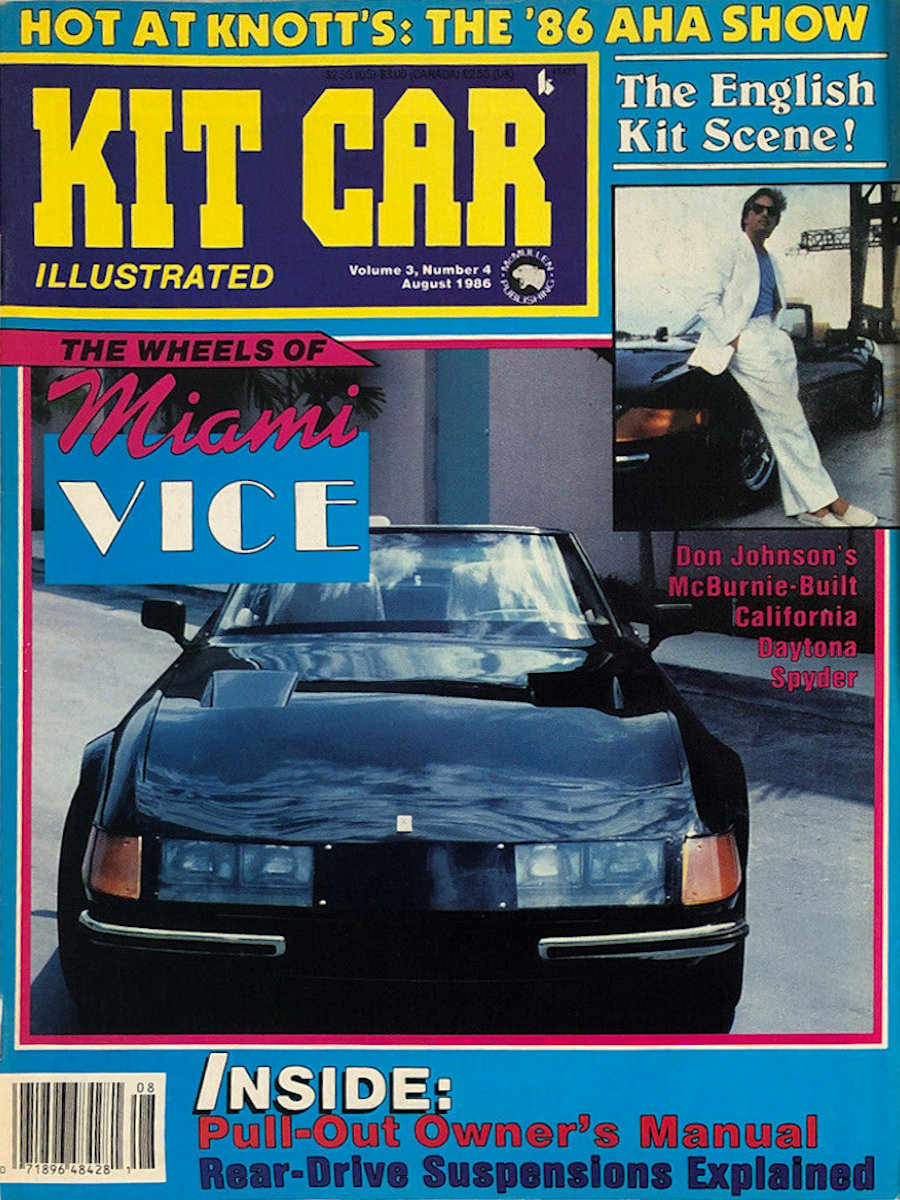 Kit Car Illustrated Aug August 1986 