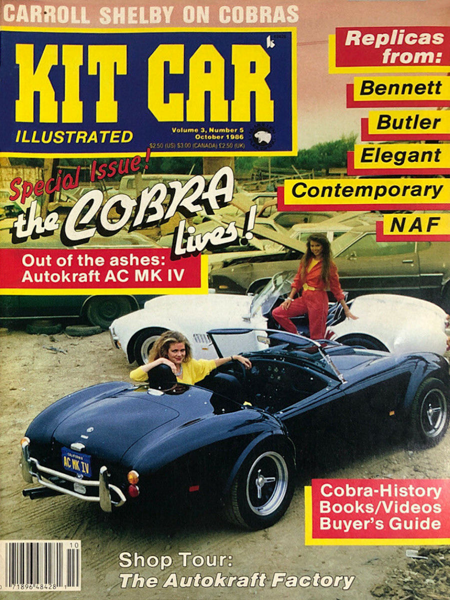 Kit Car Illustrated Oct October 1986 