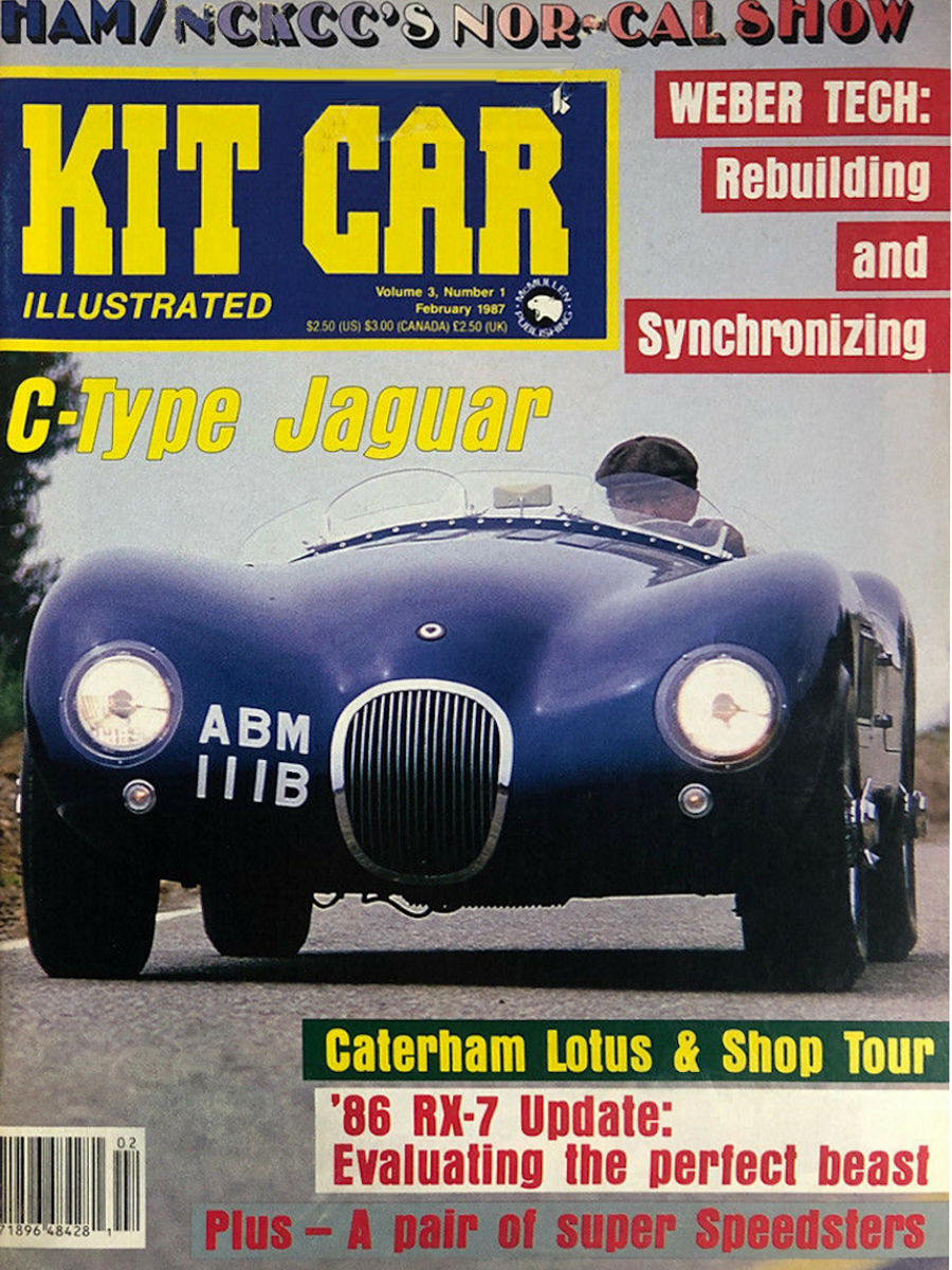 Kit Car Illustrated Feb February 1987 