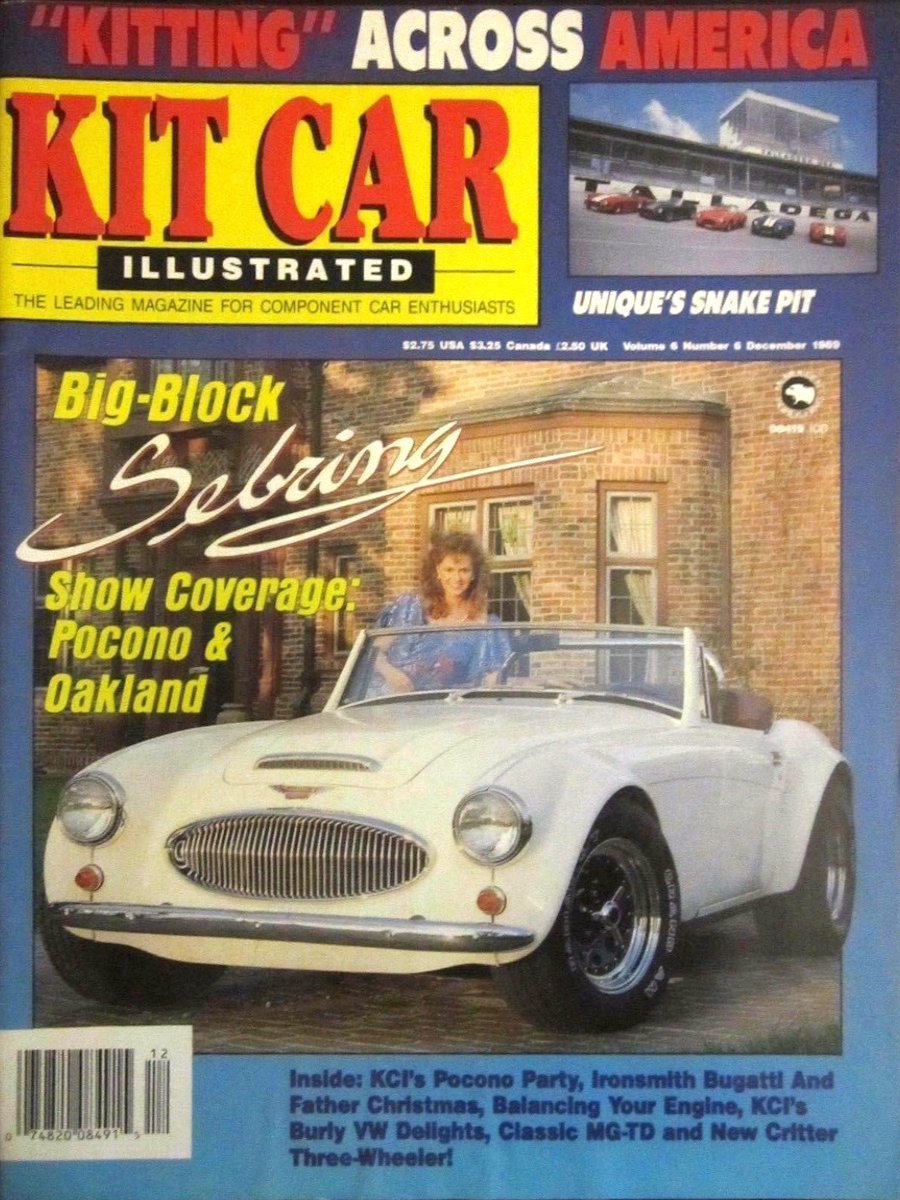 Kit Car Illustrated Dec December 1989 