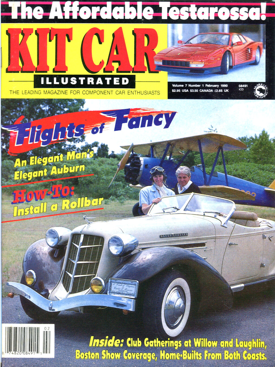 Kit Car Illustrated Feb February 1990 