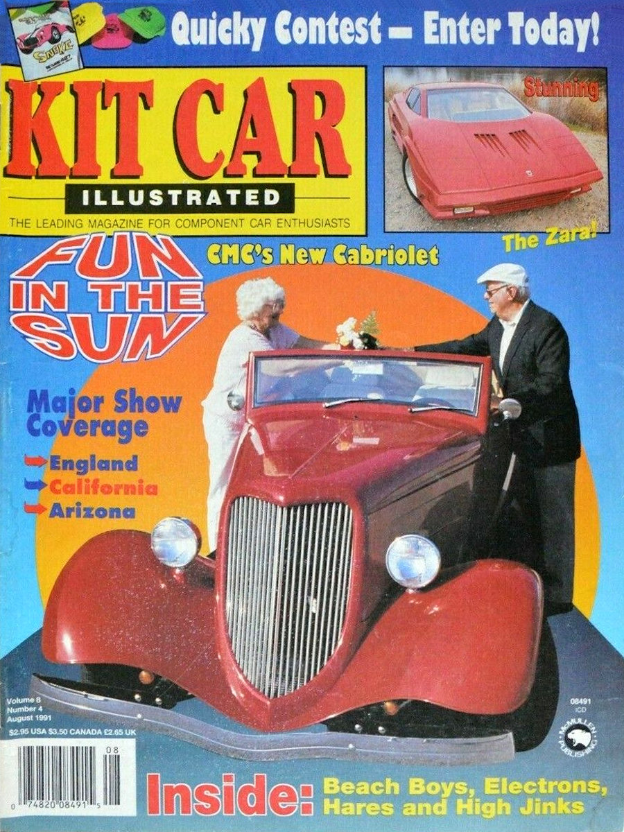 Kit Car Illustrated Aug August 1991 